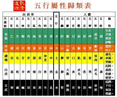 字五行屬性|五行屬性查詢表（五臟、人體、婚配五行屬性對照表）